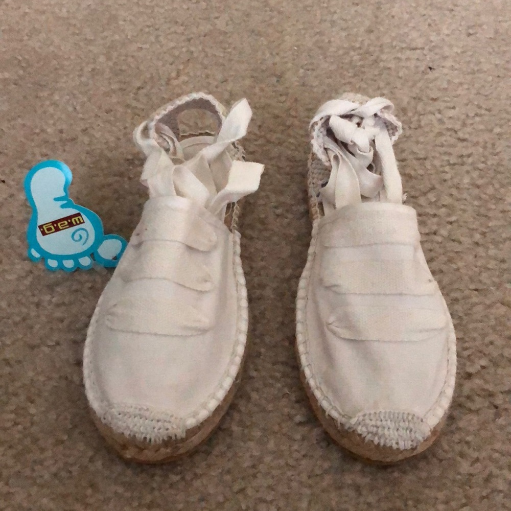 W.A.G. Girls Linen Sandals